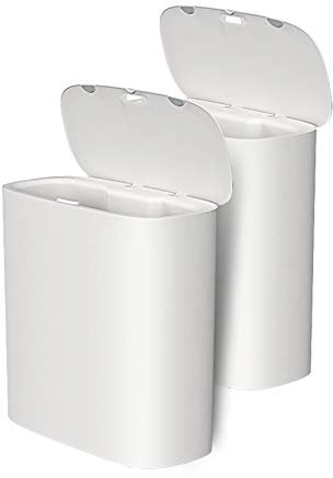 Poubelle Cuisine Corbeille automatique de la poubelle ménagère peut être une poubelle étroite avec couvercle de toilette en plastique Smart poubelle et une poubelle électrique de chambre à coucher pou