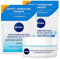 Nivea Erfrischende Tagescreme Super feuchtigkeitsspendend 24H No Stop vegane Formel mit HydraCare Complex und schnell einziehendem Vitamin E für normale bis Mischhaut - 2 Dosen à 50 ml
