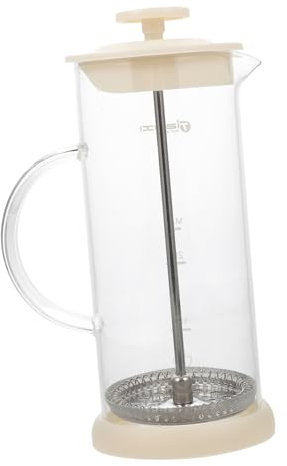RORPOIR Manual Milk Frother Hand Pump Milk Mixer Glass Handheld for Home Coffee and Cappuccino