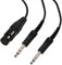 Tangxi XLR-Splitterkabel, 5-Pin-XLR-Buchse auf Dual-3,5-mm-Stereokabel, für PJ-068/PJ-055, Plug-and-Play, Robustes Kabel, Kompatibel mit GA Soundsystemen