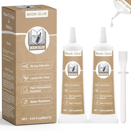 WAN2TLK Pegamento flexible para encuadernar libros, 120 ml, se seca transparente, pegamento de papel para encuadernación y reparación de libros, sobres, postales, manualidades de papel, tarjetas de