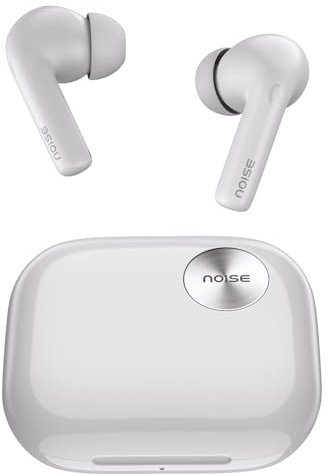 Noise Newly Launched Air Buds 6 in-Ear Bluetooth TWS - AI Enabled Smartbuds, ANC (up to 32db), Personalised App, in-Ear Detection, Voice Control, Fast Pair, BT v5.3(Pebble Grey)