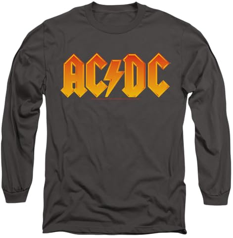 AC/DC ACDC Logo Mens Long Sleeve T Shirt