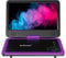 ieGeek Portable DVD Player with HD Swivel Screen, 5 Hrs Battery, Car Travel DVD Players for Kids & Elderly, Region Free, Support Sync TV/USB/SD Card/Earphone/Multiple Disc Formats (Purple)