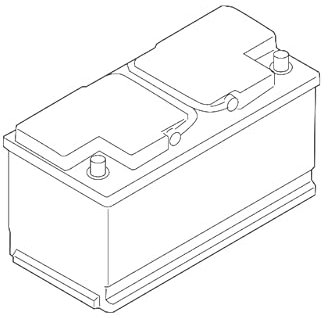 Passend für BMW 5 G30 Batterie 61217604802