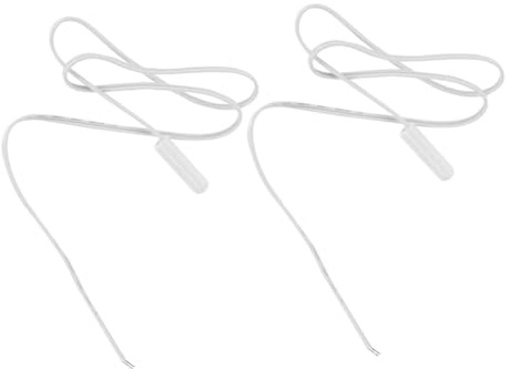 WEKADRIN 2 Stück Kühlschrank Temperatursensor Ersatz Hoher Präzision Thermistor Langlebig und Kompatibel für Gefrierschrank und Kühlgeräte zur Optimalen Lebensmittelkonservierung
