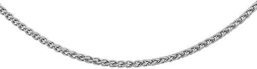 Tuscany Silver Damen Sterling Silber 1.5 mm Spiga Halskette 41 cm / 16 zoll - 46 cm / 18 zoll