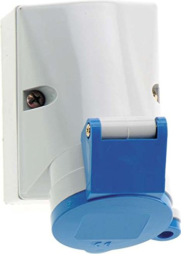 Bals Elektrotech. Wandsteckdose 16A 3p 230V 119 6h IP44 GT CEE-Steckdose 4024941001199