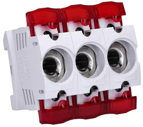 ABB ISS16/3 Sicherungssockel D01/D02 Neozed, 3-polig, 16A, 400V | Berührungsschutz nach DGUV V3 Twin-Terminals 1.5-35 mm2 Klemmbereich Sicherungsschutz Verteiler 2CDE113001R1902