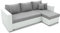 VitaliSpa Sofa L Form, Schlafsofa mit Bettkasten, Grau, 224 x 144 cm