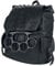 Vixxsin Backstreet Bag Frauen Rucksack schwarz Polyester, PVC Biker, Gothic, Nu Goth, Punk, Rockwear
