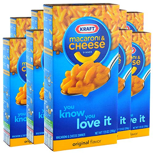 KRAFT® - Mac n Cheese, Macaroni and Cheese (The Cheesiest) 10 x 206 g Packung