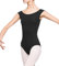 Arabesque Klassische Tanzkleidung Damen Ballettanzug Body Raymonda (Schwarz, L)