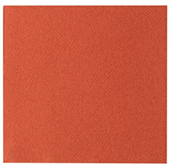 Sovie HORECA Cocktail-Servietten in TERRAKOTTA aus Linclass® Airlaid, 25 x 25 cm, 50 Stück – hochwertige Einwegservietten für Bar, Event, Buffet, Gastronomie & stilvolle Tischdekoration