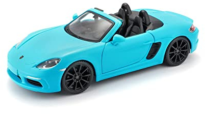 Burago-Porsche 718 in Blau im Maßstab 1:24 (18-21087B)