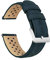 Barton Racing Horween-Lederarmband mit integrierten Schnellspann-Federstegen