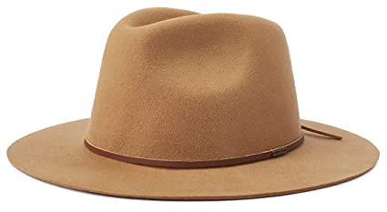 BRIXTON Unisex Wesley Fedora, Gelb (Löwe), 58
