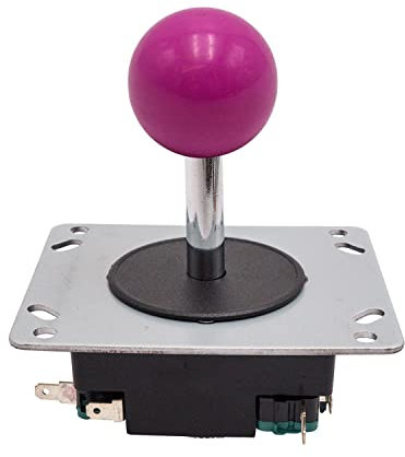 Joystick Arcade a Microswitch Base Large per Dissuasore Retro Gaming Bartop