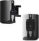 shinar2 Pack Metal Wall Mount Compatible with Sonos Era 100, Sonos One, One SL and Play: 1 Swivels up to 360°, Tilts -70°/+70°, Swivels 70° (Left/Right) with Cable Management Black