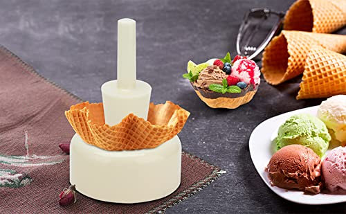 DDMMQS Knusprige Waffelform für Eiscreme, Waffelbecher, Modell, Omelettform, Set
