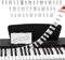 Klaviertastatur Notenetiketten,Silikon Klaviernoten Anleitung,Piano Keyboard Musiknoten Aufkleber,Klavierzubehör für 88 Tasten in Voller Größe,Klaviertasten für Kinder Anfänger Klavier Lernen(Schwarz)