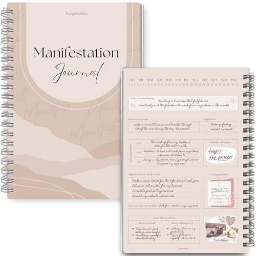 Manifestation Journal | Law of Attraction Tagesplaner zur Manifestation Ihres Traumlebens – A5 Lux