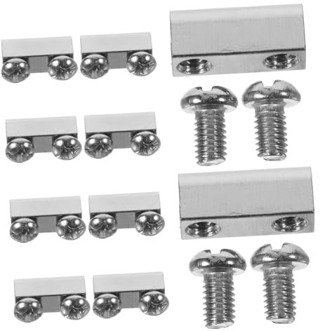 Gatuida 10st Drahtseil-schließfach Kabelklemme Für Geländer Kabelclip Für Deck Kabelklemme Aus Edelstahl Kabelclip-befestigung Aus Metall Kohlenstoffstahl Rostfreier Stahl Edelstahldraht