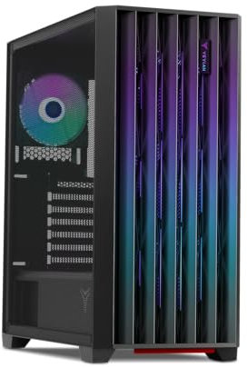 Yeyian Custodia per PC Mid-Tower Gaming Phoenix con Rete in Ferro - sku: YCM-APPHO-02