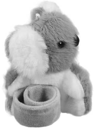 Cabilock Armband Slap Armbänder Festival Snap Armbänder Goodie Bag Stuffers Plüsch Snap Armbänder Partyzubehör Snap Armbänder Bulk Slap Armband Koala Stofftier Slap Spielzeug