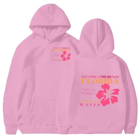 QINQNC Blanket With Sleeves Thick Hoodie Blanket Animal Women Boat Sun Lake Days Print Hoodies Boat Sun Lake Days Sweatshirt Boat Sun Lake Days Shirt Hooded Cardigan Warm Winter Coats For (Pink, L)