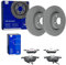 ATE PowerDisc Bremsscheiben 314mm + Beläge vorne passend für A6 4F C6