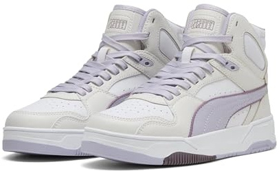 PUMA Unisex RBD Break MID Sneaker, Feather Gray-Lilac Crush White, 40 EU, Federgrau Lila Crush PUMA Weiß, 40.5 EU