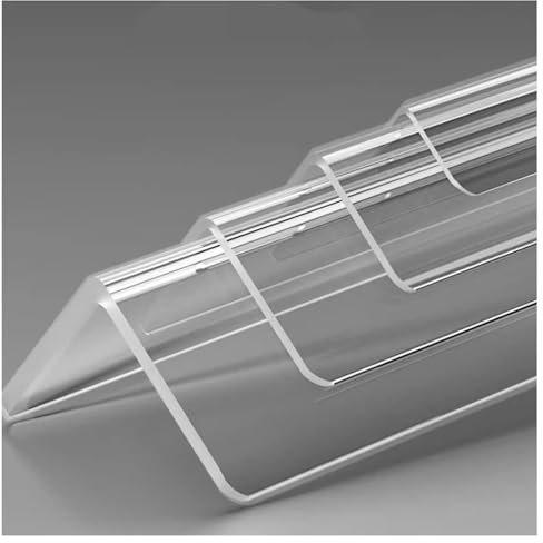 XYUERU Durchsichtiger Kantenschutzstreifen, L-förmiger Wand-Eckenschutz, durchsichtiger Wand-Eckenschutz aus Kunststoff, Selbstklebende Eckschutz-Zierstreifen for Zuhause, Küche, Büro(1.2m)