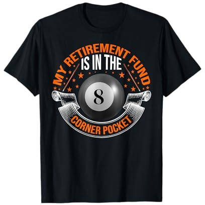 Lustiges Billard-Design für Rentner – Pool Papa und Opas T-Shirt