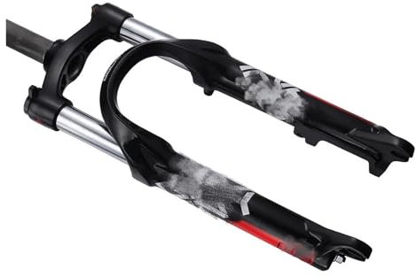 DUOCAI Forcella da MTB Forcella Bici Pieghevole da 20 Pollici da 80 mm a Tubo Dritta di Controllo Meccanico FORCHIO B+M+X FORCHE Fren BASCHIO Baschi
