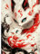 QENSPE 5D DIY Diamond Painting Anime Zorro Pintura Diamante para Adultos, Kit Bordado Art Diamante Redondo Completo Punto de Cruz de Diamantes Artesanía Pared Decor 30x40cm, Anime