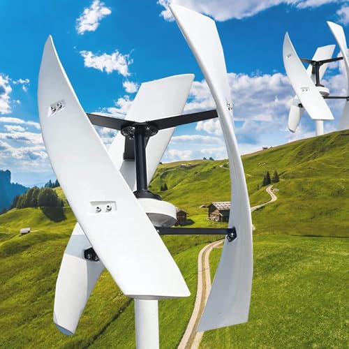 TPTAWF 220v,Generador de turbina eólica de 9000 W, generador de Molino de Viento, generador de turbina eólica Vertical sin Ruido, turbina eólica residencial