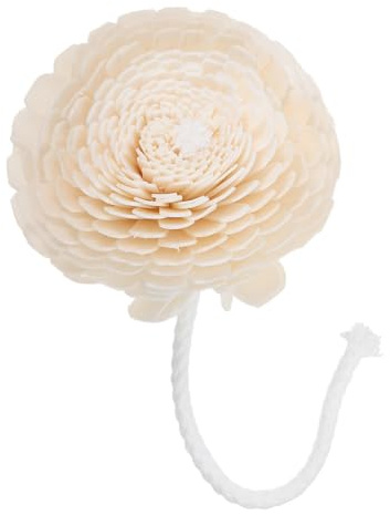POPETPOP Biegbare Duftblume Für Ätherische Öle Aus Baumwollseil Künstlicher Aroma Diffuser Als Ersatz-Duftblume Für Flaschen Für Heim Büro Schlafzimmer Und Auto