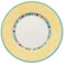 Villeroy & Boch Twist Alea Limone Piatto Dolci Rotondo da Colazione, Porcellana Premium con Ornamenti Multicolore, Bianco/Giallo, 21 cm