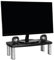 3M Office Adjustable Monitor Stand, 50.8 x 30.48 x 14.9 cm - Black/Silver