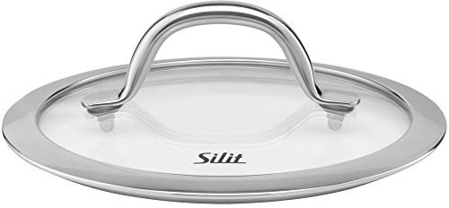 Silit Passion Topfdeckel 16 cm, Pfannendeckel, Glasdeckel mit Metallgriff, hitzebeständiges Glas, spülmaschinengeeignet