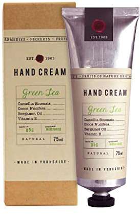 Fikkerts Luxury Green Tea & Bergamot Oil Hand Cream (75ml)