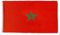 AZ FLAG - Drapeau Maroc - 150x90 cm - Polyester léger - Drapeau Marocain Avec Oeillets Métalliques Intégrés - 80g
