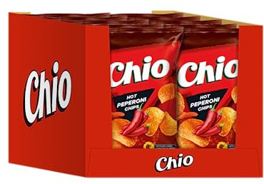 Chio Chips Hot Peperoni, 10er Pack (10 x 150 g)