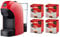 Lavazza A Modo Mio 18000334 máquina Café, 1450 W, 0.75 L, acrylonitrile butadiene Styrene (ABS), color rojo