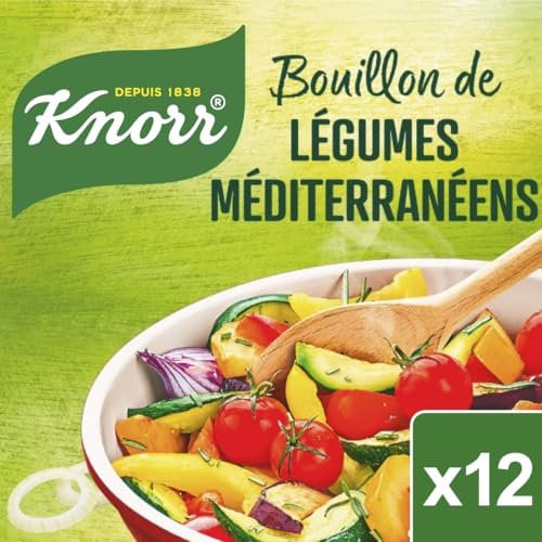 Knorr Brodo Vegetale Mediterraneo - 12 Compresse - 132g