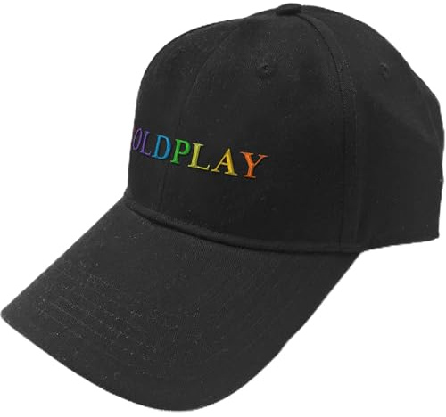 Band Monkey Coldplay Unisex Baseball Cap Rainbow Logo