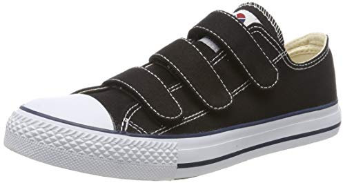 Victoria Tribu Velcros Lona, Zapatillas Unisex Adulto, Negro (Negro 10), 39 EU