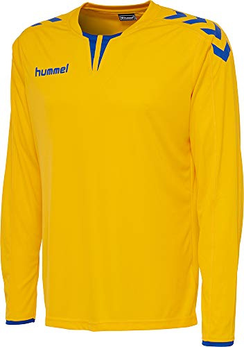 Core Trikot Langarm gelbblau, L Herren