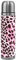Leopardato Rosa Termos Acqua Bottiglia d'Acqua Termica Boccetta di Vuoto Isolata in Acciaio Inossidabile Matraccio Sottovuoto Imballaggio in Pelle (500 ml)